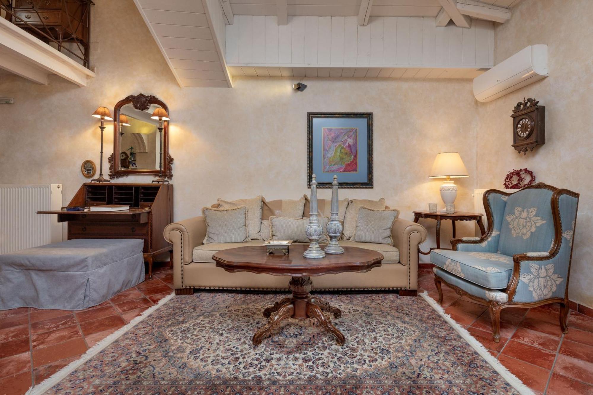 Ostra Menalon Luxury Suites Kardharás Oda fotoğraf