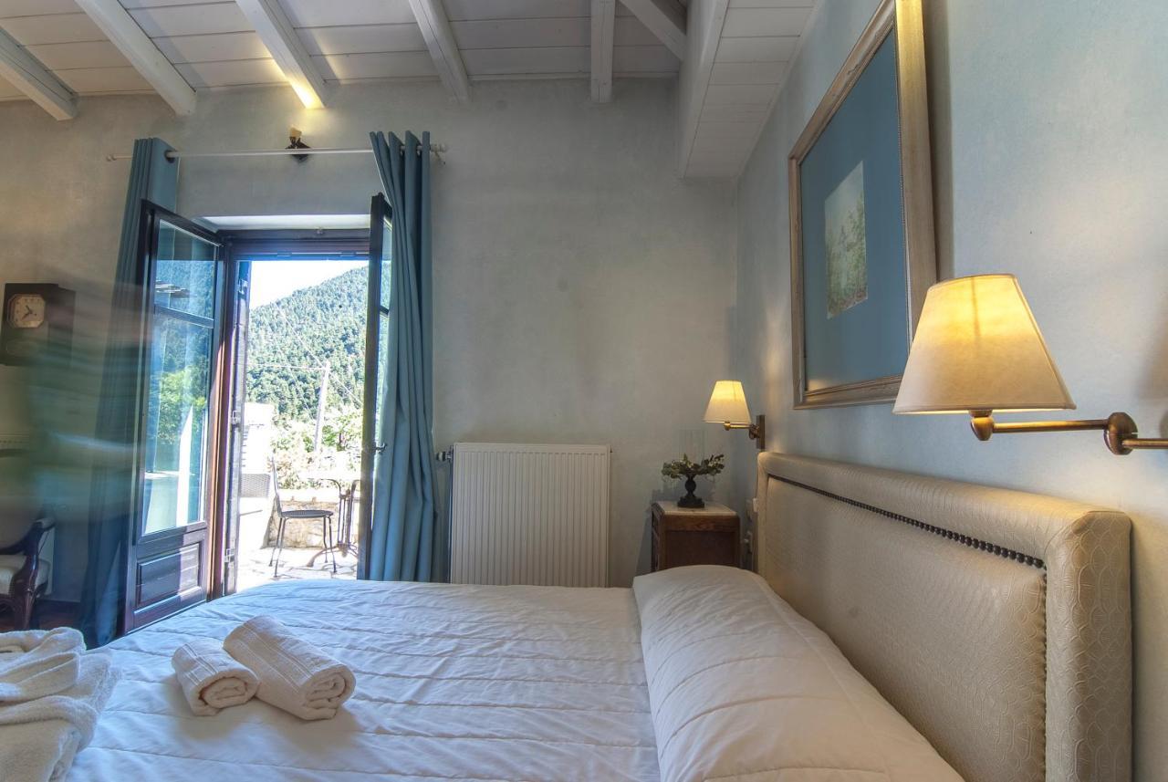 Ostra Menalon Luxury Suites Kardharás Dış mekan fotoğraf