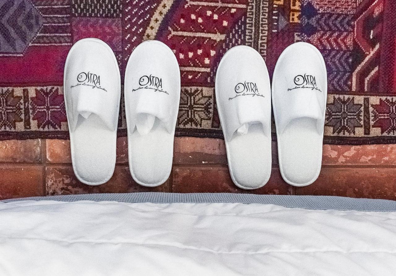 Ostra Menalon Luxury Suites Kardharás Dış mekan fotoğraf